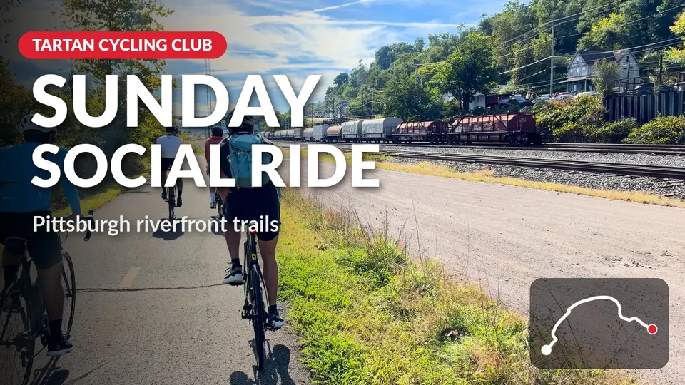Sunday Social Ride with CMU Tartan Cycling Club